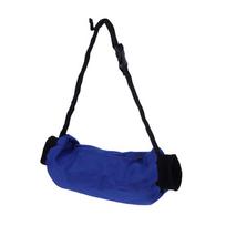 Football Hands Warmer Pouch Warm Windproof Hand Warming Muff With Two-Point Harness Attachment For Baseball Tennis Outdoor mėlyna