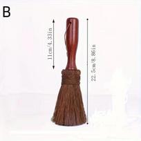 Palm Silk Wooden Handle Pot Brush Non-Stick Oil Soft Hair Cleaning Brush Kitchen Stove Dishwashing Brush Cleaning Products B