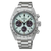 PROSPEX SBDL129 SPEEDTIMER Saulės chronometras Tachimetras Data Opalinė žalia Išleidimas 2026 Nerūdijančio plieno [Seiko laikrodis] Vyriškas laikrodis, Maitinamas, Funkcija,