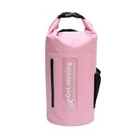10L/20L Vandeniui atsparus sausas krepšys plaukiojimui baidarėmis, baidarėmis, žygiams upe, plaukiojimui, buriavimui, kanojų sportui, plaukiojimui valtimi Pink-10L