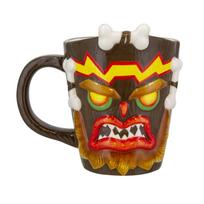 Crash Bandicoot Uka Uka Mug One Size ruda