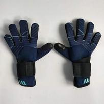 LISM Goalkeeper Gloves with Wrist Strap safyro mėlyna spalva