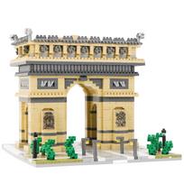 LULUFUN Micro Blocks Building Toy 3D Puzzle Castle Interior Assembly Time Killer Hobby Men Women Adults Gift Birthday Christmas Present Popular de smėlis