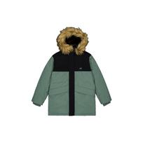 New Balance Warm Long Parka Jacket Asia Sizing 'Green Black' Unisex AMJ33330-DKJ L