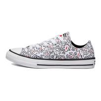 Converse Keith Haring x Chuck Taylor All Star 'White Black' Kids' 371861C EU 34