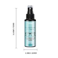Nano Anti-Fog Spray, Suitable for Glasses, Car Windows, Swimming and Skiing Goggles, Helmets - Long-Lasting, Trace-Free Formula, Quick Applica