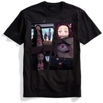 Demon Slayer Kamado Nezuko T Shirt Men S Polyester Casual T Shirt Kimetsu No Yaiba O M