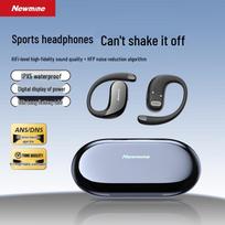 Newsmy LY62 Bone Conduction Sports Bluetooth Headphones žvaigždėta juoda spalva