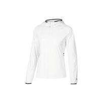 Skechers Sports Series Solid Color Zip-Up Hooded Jacket Women Jackets White P322W009-0019 S