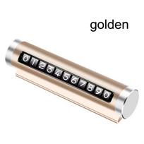 Temporary Parking Phone Number Sign Plate, Universal Car Moving Contact Plate, Portable Anti-Peeping Car Parking Number Card 106413inch auksas