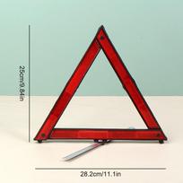 1pcs Car Tripod Reflective Strips Triangle Signs Foldable Emergency Breakdown Warning Car Triangle Reflective Warning Tripod