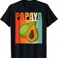 Retro Papaya Did Nothing Wrong Vintage Papaya Fruit Lover T-Shirt S įvairiaspalvis