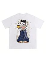 Summer Female Cool Personality Spice Girl Print 2025 New Female Couple Retro Cotton Short-Sleeved T-Shirt My Body My Choice Tops S įvairiaspalvis
