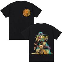 This Striking JoJo’s Bizarre Adventure Steel Ball Run Gyro Zeppeli T-Shirt, With His Iconic Artwork, Appeals to Devoted Anime Fans Everywhere 4XL