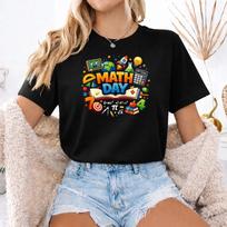Maths Day T Shirt Kids Preschool Number Day Funny School Tee UK , Mathematics 4XL