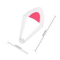 1Pair Cat Ear Headphone Decors Premium Flexible Silicone Headset Decorations for All Headphones Adorable Cartoon Design Lovely balta