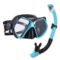 Snorkel Set for Adults Dry Snorkel with Purge Valve Travel Goggles and Snorkel Set for Adults Snorkeling Gr