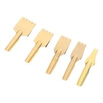 5Pcs Creative Metal Fountain Pen Nibs Tibetan Writing Pen Points Brass Flat Head Nib for Lettering Calligraphy Practice Vintage China Mainland