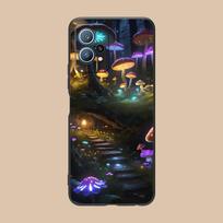 Neon Mushroom Mobile Phone Case for Huawei P60 P50 P40 P30 P20 P10 P9 P8 Pro Lite Plus Colorful Printing Cover Luxury Pretty Huawei P60