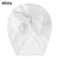 Girl Boy Summer Baby born Infant Toddler Baby Bonnet Cap Beanies Cap Big Bowknot Turban Headwrap balta
