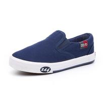 New Children's Shoes Canvas Shoes Children's Sports Shoes Boys and Girls Student Shoes Slip-on Sneakers 23