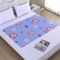 Vandeniui atsparus plaunamas senjorų ir menstruacijų įklotas su apsauga nuo nutekėjimo (Didelis dydis) 80x120 cm (1 piece) saulėgrąžos spalva