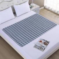 Vandeniui atsparus plaunamas senjorų ir menstruacijų įklotas su apsauga nuo nutekėjimo (Didelis dydis) 120x150 cm (1 piece) mažas spalvotas blokas