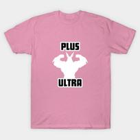T Shirt Women Boku No Hero Academia All Might Plus Ultra Harajuku Print Kawaii Tshirt Summer Short Sleeve Female T-Shirt Top Tee S rožinė