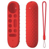 Durability Silicone Remote Cover For TV Streamer 4K TV2024 Grip Controllers Sleeve for Enhancing Protections Case raudona