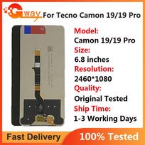 LCD Screen and Digitizer Full Assembly For Tecno Camon 19 CI6n