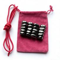 Magnetinės terapijos šaldytuvo C juodas lodestouno magnetas daugiafunkcinis magnetinis blokas sumažinti stresą pramogos