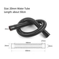 Black 20mm/25mm Aquarium Water Tube Oxygen Pump Water Pump Hose Air Bubble Stone Aquarium Fish Tank Pond Pump Tube 50cm