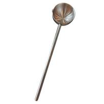 Grease Spoon with Extended Stainless Steel Handle Anti-Slip Grip Deep Capacity Oil Soup Pouring Spoon Restaurant Serving Spoon B