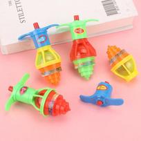Up Light Spinning Tops Luminous Vibrant Multi-Colored Top Ejection Toy Classic Gyroscope Novelty Bulk Toys Party Favors For Kids Children