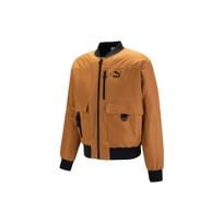 PUMA Logo Multi Pocket Jacket 'Brown' Men's 535584-74 XXL