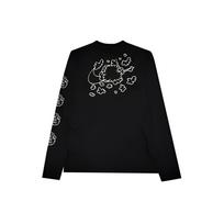 Nike Training Sports Printing Quick-dry Knit Ventilate Long Sleeve Male Black Men's CK9466-010 M