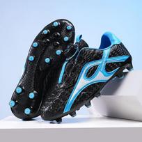 Youth Ag Spikes Grass Children'S Football Shoes Velcro Sports Swivel Button 28