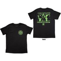 Type O Negative Unisex T-Shirt: Legion of Doom (Back Print) (Small) 3XL