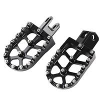 Foot Peg Footrest For SUZUKI RM125 RM250 RM 125 RM 250 Z 250Z RMX 250 RM250Z RMX250 Motocycle Accessories Footpeg Foot Rest Peg juoda