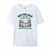 Wounisex Vintage Boho Protect National Park T-Shirt Parks Over Profit Graphic Tee Nature Lover Shirt Anti Trump Tshirts Unisex Tops S įvairiaspalvis