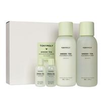 TONYMOLY Green Tea Moisturizing Skin Care Set of 2
