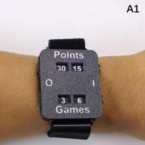 Portable Wristband Score Tracker, Mini Instant Scorer for Cricket Tennis Padel, Wearable No Memory Loss Score Counter