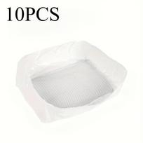 Reusable Cat Litter Box Filter Liners 10Pcs, Hands-Free Feces Filter Net, Practical Hygiene Tool for Cat Litter Management