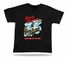 Bomb airborne all the way stylish unique modern t shirt tee design cool textile L