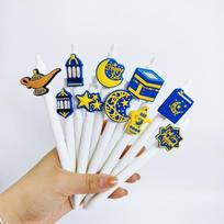 Middle Eastern Style Festival Series Ballpoint Pen Neutral Pen Patch Pen Ramadan Ballpoint Pen Main Topic Holiday Gift Pen