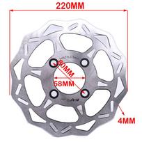 220MM 240MM Stabdžių Disko Plokštelė Rotorius Kayo T2 Dirt Pit Bike Naudojimui 4 Montavimo Angos Vidinis Skersmuo 58MM