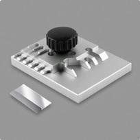 PhotoEtch Bending Tool Mini Size Metal Etching Bender 360Degree Rotation PE Parts for Model
