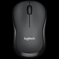 Logitech M220 Silent Wireless Mouse pilkai juoda spalva