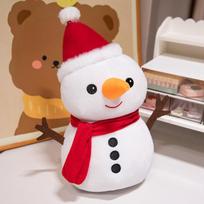 About 23CM Lovely Christmas Series Plush Toys Cute Santa Claus Christmas tree Gingerbread man Reindeer Snowman Grandma Doll Gift