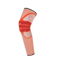 Elastic Breathable Silicone Sports Knee Pads with Spring Support and Pressurized Protection